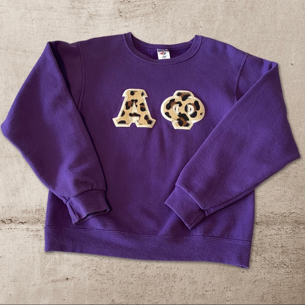 Vintage Sorority Alpha Phi crewneck sweatshirt XS